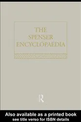 Book cover of The Spenser Encyclopedia by Unknown
