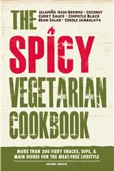 Book cover of The Spicy Vegetarian Cookbook by N/A