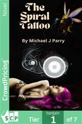 Book cover of The Spiral Tattoo by Michael J. Parry
