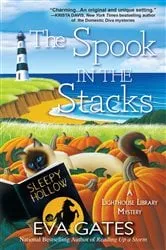 Book cover of The Spook in the Stacks by Eva Gates