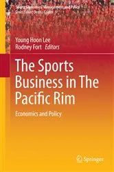 Book cover of The Sports Business in The Pacific Rim by Young Hoon Lee