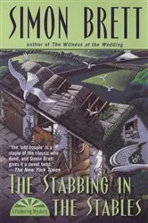 Book cover of The Stabbing in the Stables by Simon Brett