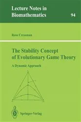 Book cover of The Stability Concept of Evolutionary Game Theory by Unknown