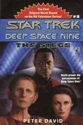 Book cover of The Star Trek: Deep Space Nine: The Siege by Peter David