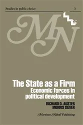 Book cover of The State as a Firm by R.D. Auster
