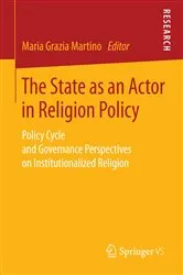 Book cover of The State as an Actor in Religion Policy by Maria Grazia Martino