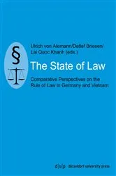 Book cover of The State of Law by Ulrich von Alemann