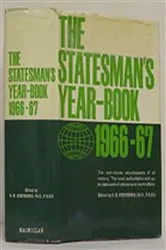 Book cover of The Statesman's Year-Book 1966-67 (103rd ed.) by S. Steinberg