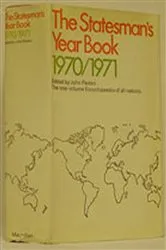Book cover of The Statesman's Year-Book 1970-71 (107th ed.) by J. Paxton