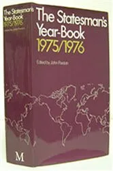 Book cover of The Statesman's Year-Book 1975-76 (112th ed.) by J. Paxton