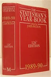 Book cover of The Statesman's Year-Book 1989-90 (126th ed.) by J. Paxton