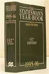 Book cover of The Statesman's Year-Book 1995-96 by B. Hunter