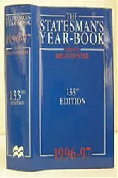 Book cover of The Statesman's Year-Book, 1996-7 by B. Hunter