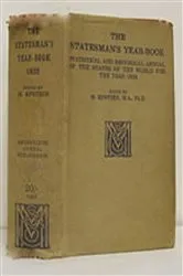 Book cover of The Statesman's Year-Book (70th ed.) by M. Epstein
