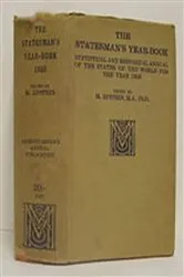 Book cover of The Statesman's Year-Book (72nd ed.) by M. Epstein