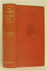 Book cover of The Statesman's Year-Book (73rd ed.) by M. Epstein