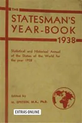 Book cover of The Statesman's Year-Book (75th ed.) by M. Epstein