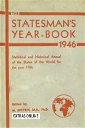Book cover of The Statesman's Year-Book (83rd ed.) by M. Epstein