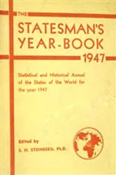 Book cover of The Statesman's Year-Book (84th ed.) by M. Epstein