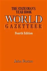 Book cover of The Statesmanâ€™s Year-Book World Gazetteer (4th ed.) by John Paxton