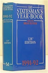 Book cover of The Statesman's Yearbook: 1991-92 by NA NA