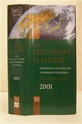 Book cover of The Statesman's Yearbook 2000 by B. Turner