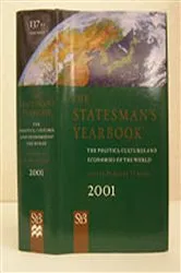 Book cover of The Statesman's Yearbook 2001 by B. Turner