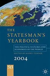 Book cover of The Statesman's Yearbook 2004 by B. Turner