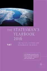 Book cover of The Statesman's Yearbook 2016 by Nick Heath-Brown