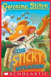 Book cover of The Sticky Situation (Geronimo Stilton #75) by Geronimo Stilton