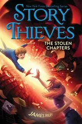 Book cover of The Stolen Chapters by James Riley