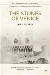 Book cover of The Stones of Venice by John Ruskin