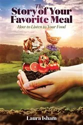 Book cover of The Story of Your Favorite Meal by Laura Isham