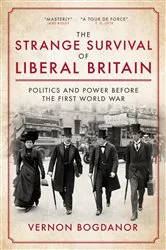 Book cover of The Strange Survival of Liberal Britain by Vernon Bogdanor