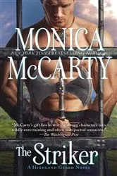 Book cover of The Striker by Monica McCarty