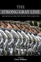 Book cover of The Strong Gray Line by Cory Wallace