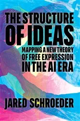 Book cover of The Structure of Ideas by Jared Schroeder