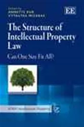 Book cover of The Structure of Intellectual Property Law by Annette Kur
