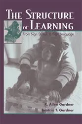 Book cover of The Structure of Learning by R. Allen Gardner