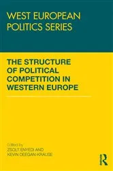 Book cover of The Structure of Political Competition in Western Europe by Zsolt Enyedi