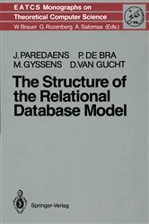 Book cover of The Structure of the Relational Database Model by Jan Paredaens