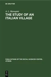 Book cover of The study of an Italian village by A. L. Maraspini