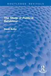 Book cover of The Study of Political Behaviour by David Butler