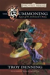 Book cover of The Summoning by Troy Denning