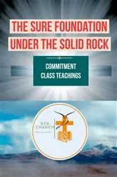 Book cover of THE SURE FOUNDATION UNDER THE SOLID ROCK by Lenin O Were