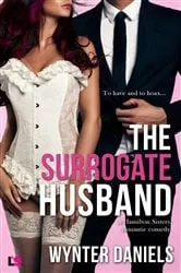 Book cover of The Surrogate Husband by Wynter Daniels