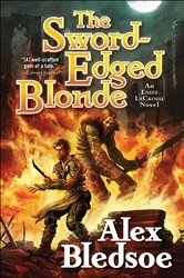 Book cover of The Sword-Edged Blonde by Alex Bledsoe