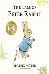 Book cover of The Tale of Peter Rabbit Picture Book by Beatrix Potter
