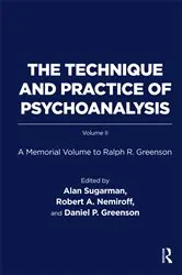 Book cover of The Technique and Practice of Psychoanalysis by Ralph R. Greenson