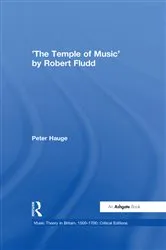Book cover of 'The Temple of Music' by Robert Fludd by Peter Hauge